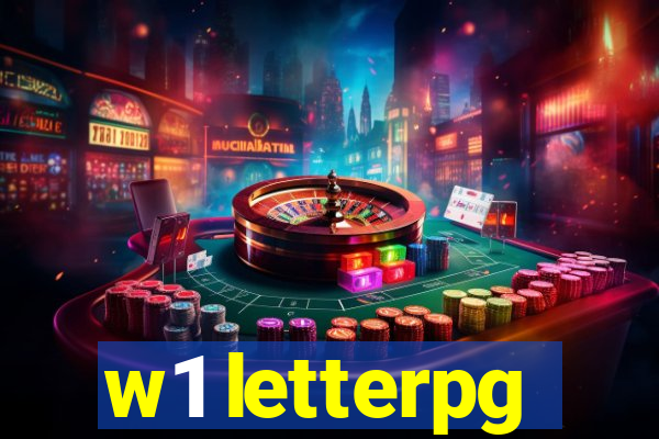 w1 letterpg